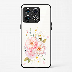 Glass Case For OnePlus 10 Pro 5G - Flower Design Abstract 2