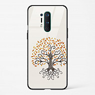 Glass Case For OnePlus 8 Pro - Oak Tree Deep Roots