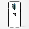 Pure White Glossy Glass Case for OnePlus 8 Pro