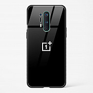 Rich Black Glossy Glass Case for OnePlus 8 Pro