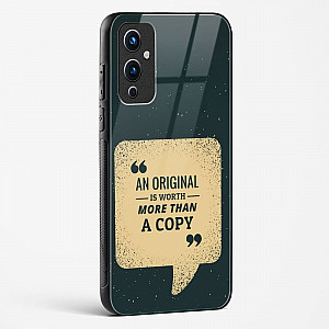 Glass Case For OnePlus 9 - Original Is Worth