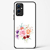 Glass Case For OnePlus 9 - Flower Design Abstract 1