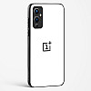Pure White Glossy Glass Case for OnePlus 9