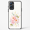 Glass Case For OnePlus 9 Pro - Flower Design Abstract 2
