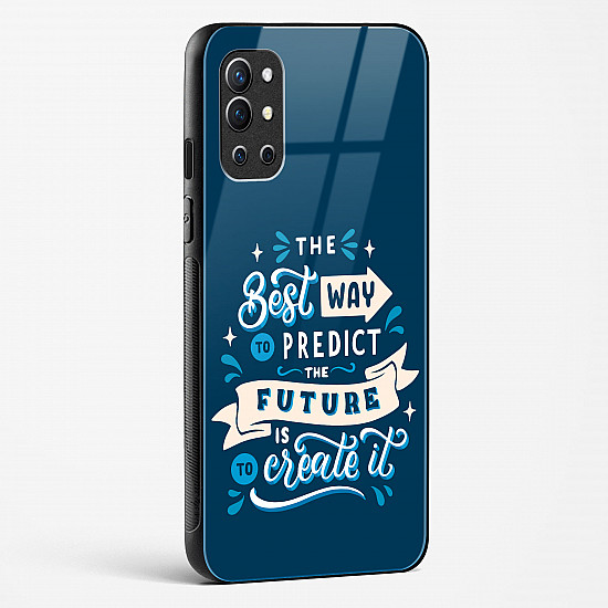 Buy Create Your Future Glass Case For OnePlus 9R