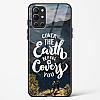 Travel Quote Glass Case For OnePlus 9R