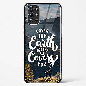 Travel Quote Glass Case For OnePlus 9R
