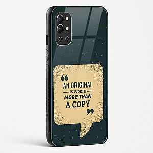 Original Is Worth Glass Case For OnePlus 9R