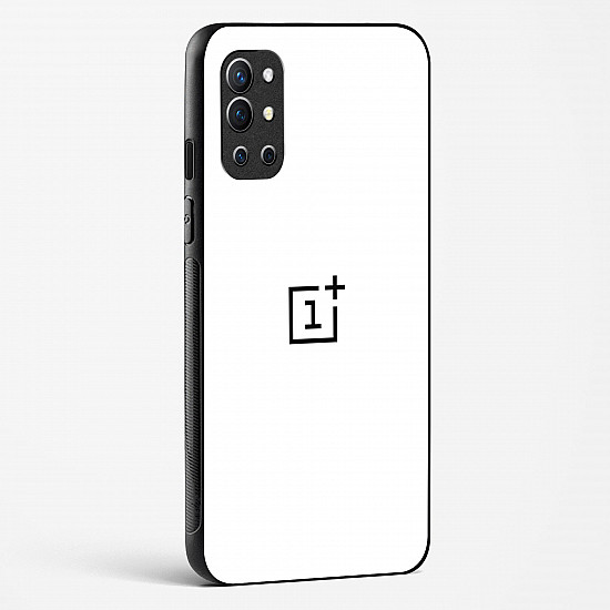 Pure White Glossy Glass Case for OnePlus 9R