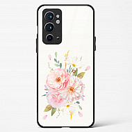 Flower Design Abstract 2 Glass Case For OnePlus 9RT