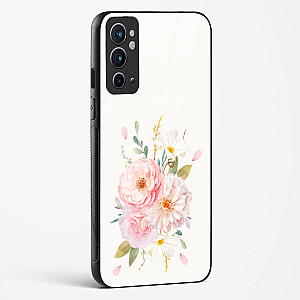 Flower Design Abstract 2 Glass Case For OnePlus 9RT
