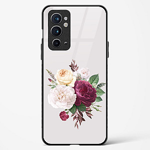 Flower Design Abstract 3 Glass Case For OnePlus 9RT