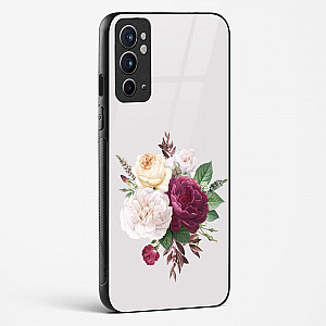 Flower Design Abstract 3 Glass Case For OnePlus 9RT