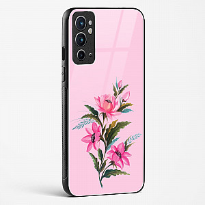 Flower Design Abstract 4 Glass Case For OnePlus 9RT