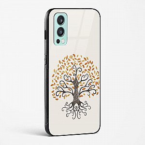 Glass Case For OnePlus Nord 2 - Oak Tree Deep Roots