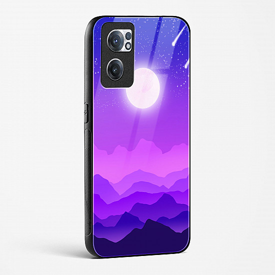 Glass Case For OnePlus Nord CE 2 5G - Mesmerizing Nature