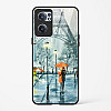 Glass Case For OnePlus Nord CE 2 5G - Romantic Couple Walking In Rain