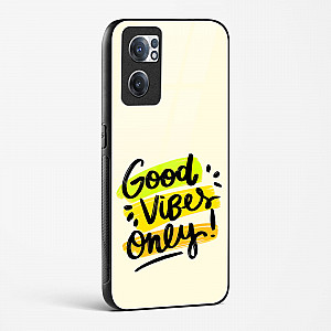 Glass Case For OnePlus Nord CE 2 5G - Good Vibes Only