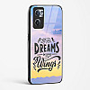 Glass Case For OnePlus Nord CE 2 5G - Dreams Are Your Wings