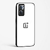 Pure White Glossy Glass Case for OnePlus Nord Ce 2 5G