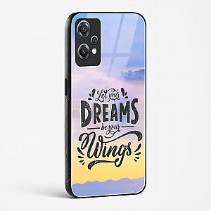 Glass Case For OnePlus Nord CE 2 Lite 5G - Dreams Are Your Wings