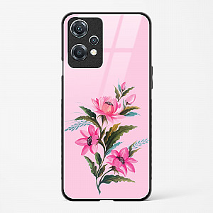 Glass Case For OnePlus Nord CE 2 Lite 5G - Flower Design Abstract 4