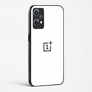 Pure White Glossy Glass Case for OnePlus Nord Ce 2 Lite 5G