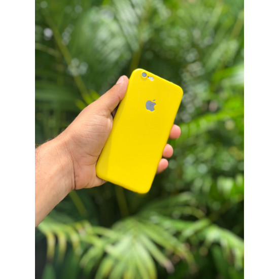 True Yellow iPhone Ultra Thin Case For iPhone 6/6s