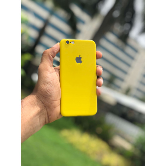 True Yellow iPhone Ultra Thin Case For iPhone 6/6s