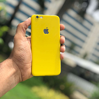 True Yellow iPhone Ultra Thin Case For iPhone 6/6s