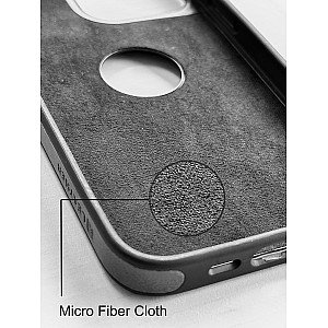Black Leather Case For iPhone 12/12Pro