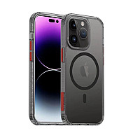 CKD Premium Transparent Shockproof MagSafe Case For iPhone 15 Pro Max Black