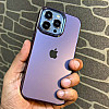 Luxury Chrome Case for iPhone 14 Pro Max Deep Purple