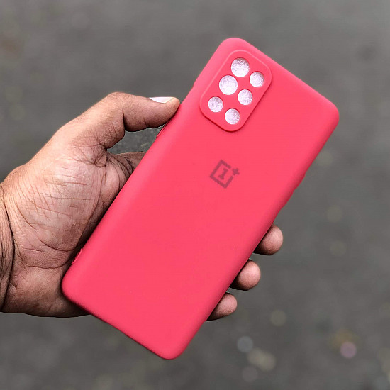 OnePlus 9R / 8T Soft Case Cover Light Red