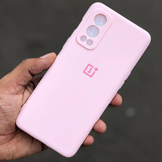 OnePlus Nord 2 Soft Case Cover Light Pink