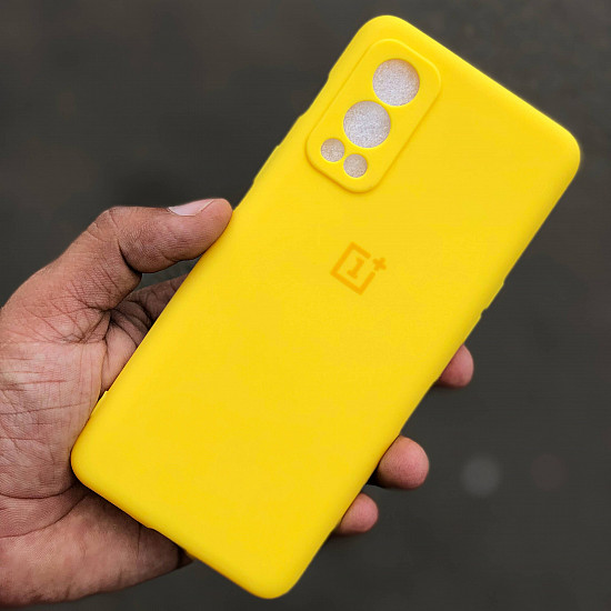 OnePlus Nord 2 Soft Case Cover Yellow