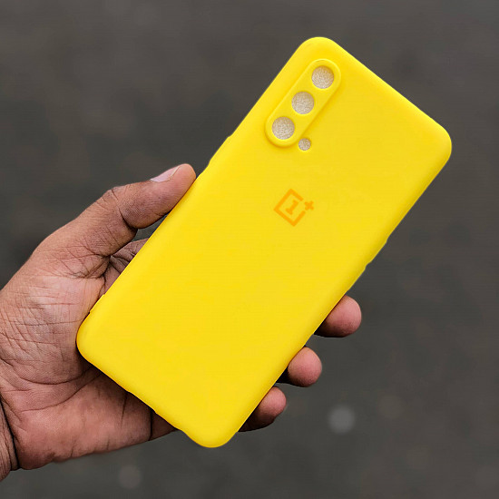 OnePlus Nord CE Soft Case Cover Yellow