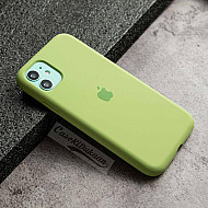 Light Green Silicon Case For iPhone 11