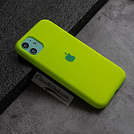 Sports Green Silicon Case For iPhone 11