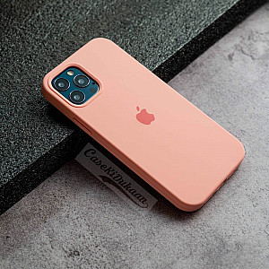 Light Pink Silicon Case For iPhone 12 Pro Max