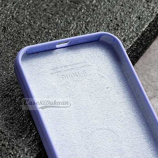 Lavender Silicon Case For iPhone 13
