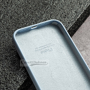 Light Blue Silicon Case For iPhone 13