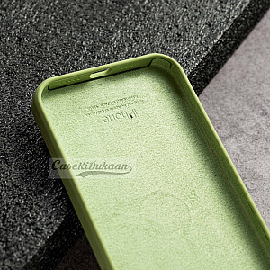 Light Green Silicon Case For iPhone 13 Mini