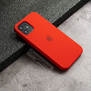 Red Silicon Case For iPhone 12 mini