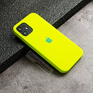 Sports Green Silicon Case For iPhone 12 / 12 pro