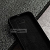 Black Silicon Case For iPhone 13