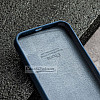 Azure Blue Silicon Case For iPhone 13 Pro