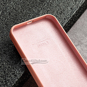 Light Pink Silicon Case For iPhone 13 Pro Max