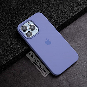 Lavender Silicon Case For iPhone 15 Pro