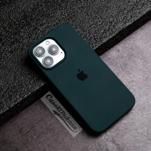 Russian Blue Silicon Case For iPhone 16 Pro Max
